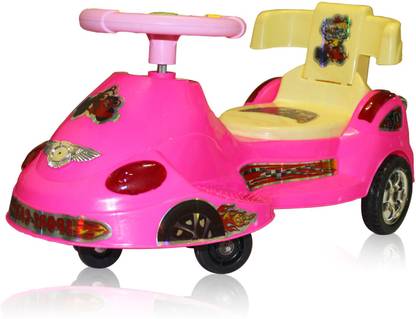 Stylezone MAGIC CAR RIDE ON TOY FOR ALL AGES NO PEDALS,NO GEARS , NO BATTERIES Car Non Battery Operated Ride On