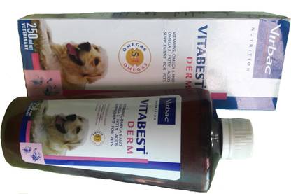 Virbac vitabest derm with omega 6 & 3 Pet Health Supplements