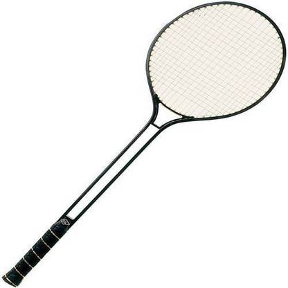 DIAMOND Aluminum Double Shaft Badminton Racket with Steel Strings G4 Green, Black Strung Badminton Racquet
