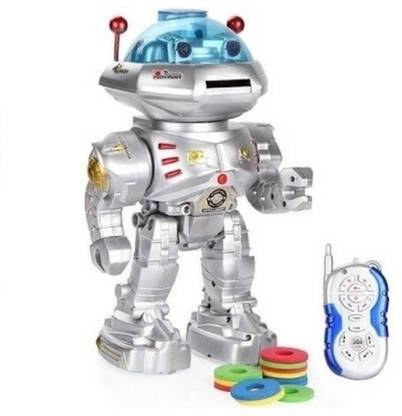 Amazia Remote control Space Wiser Multi-function Super Robot With Disc Launcher