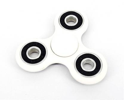 PREMSONS 2 in 1 Fidget Spinners (Black + White)