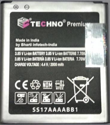 TECHNO Mobile Battery For  Samsung Galaxy J2
