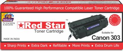Red Star toner cartridge for canon 303 for LBP-3000, LBP-2900, LBP-2900B, L11121E Black Ink Toner