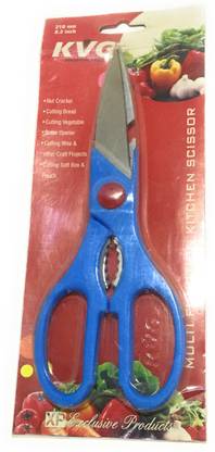 KVG Multipurpose Kitchen Scissor / Nut Cracker Steel All-Purpose Scissor