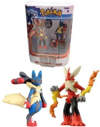 Pokmon Xy Mega Blaziken And Mega Lucario Pack Figures
