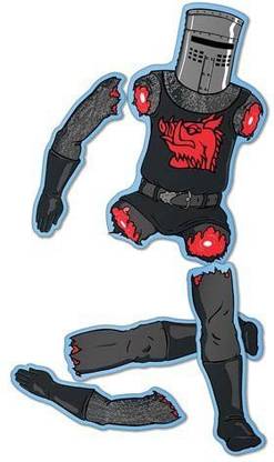 Toy Vault Monty Python and the Holy Grail Knight Magnet by Toy Vault
