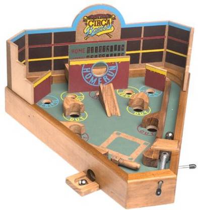 Front Porch Classics Generic Circa Baseball Desktop Game Indoor Sports Games