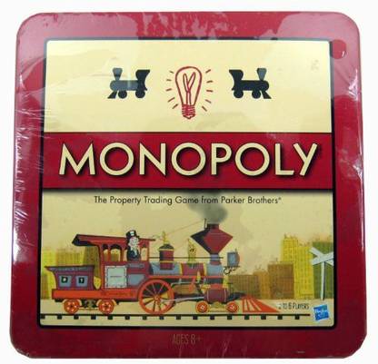 Monopoly Nostalgia - Collector's Edition Tin Educational Board Games