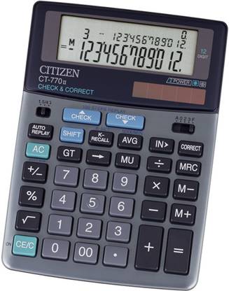 CITIZEN CT-770II Stealodeal CT-770II Basic  Calculator
