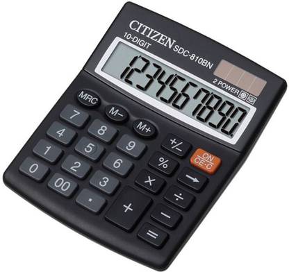 CITIZEN SDC-810BN Desktop Basic  Calculator
