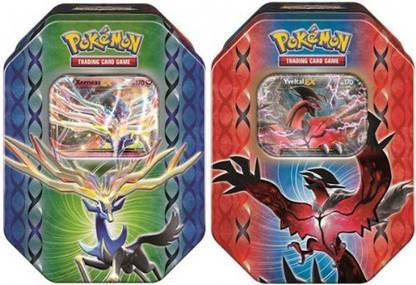 Pokmon Legend of Kalos Spring EX Tins SET BOTH