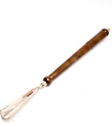 Skywalk 16" Inch Metal Brass Shoe Horn (Gold) Shoe Tree