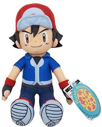 Sekiguchi Pokemon Ash Ketchum Satoshi Stuffed Plush