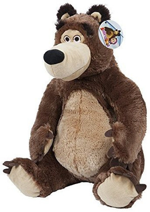 Masha And The Bear The Bear Soft Toy