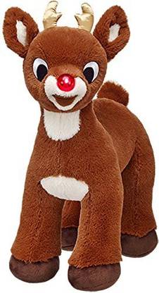 Build A Bear Workshop Rudolph Red Nosed Reindeer Anniversary Limited Edition Stuffed Plush Toy Animal  - 15 inch