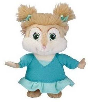 Jakks Pacific Alvin and The Chipmunks Mini Plush - Chipette Eleanor  - 2.4 inch