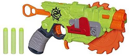 Nerf Zombie Strike Crosscut Blaster Guns & Darts