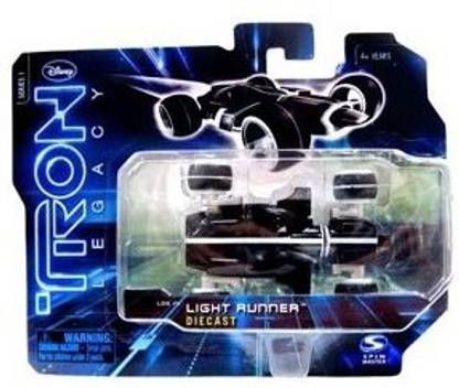 Tron Legacy Series 1 Die Cast Vehicle Light Runner