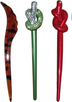 Aaki combo of juda sticks Bun Stick