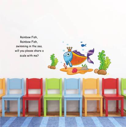 rawpockets Rainbow Fish Rainbow Fish Poem - Kid's Room