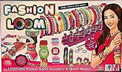 Bonkerz Fashion Loom Band With Watch Maker And Jewellery For Kids