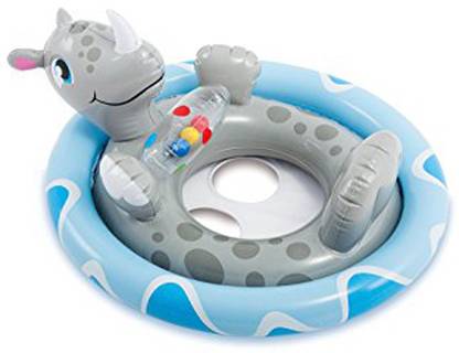 INTEX ? Original Inflatable See-Me-Sit Pool Riders (Rhino) Swim Floatation Belt