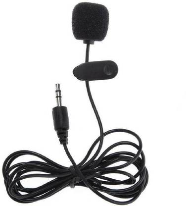 Dice Mini Condenser Sound Microphone Mic with Clip and Foam Microphone