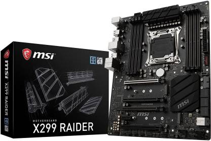 MSI actual X299 raider Motherboard