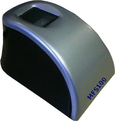 MANTRA MFS 100 (Latest Version) USB Fingerprint Scanner Biometric Shop with OTG Cable Payment Device, Access Control, Time & Attendance