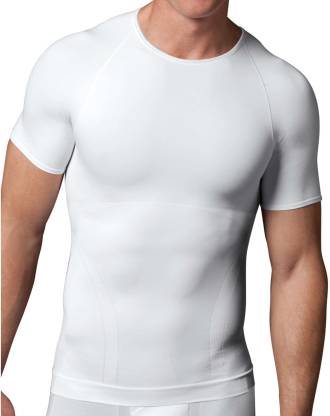 Men Compression Shirt for Body Slimming Tank Top Shaper Tummy Control Girdle