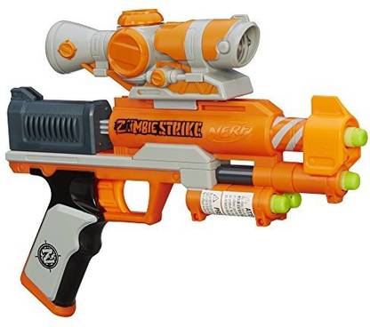 Nerf Zombie Strike ZED Squad Clear Shot Blaster Guns & Darts