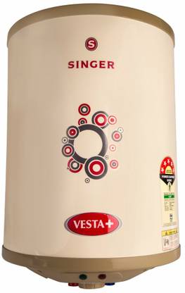 SINGER Vesta Plus 15 L Storage Water Geyser