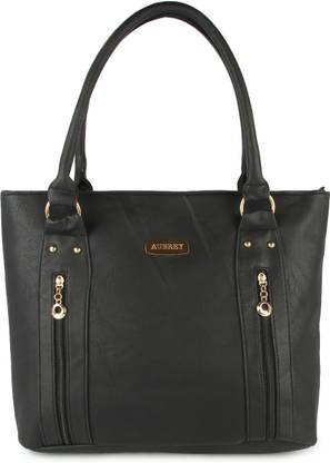 Aubrey Black Handheld Bag Shoulder Bag