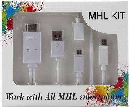 oms zone HDMI Cable 2 m Phone to TV Connector 6.5 Feet 11 Pin Micro USB to HDMI Adapter Cable 1080P HDTV for SamsungGalaxy S5 S4 S3 Galaxy Tab 3 8.0 Tab 3 10.1 Tab Pro
