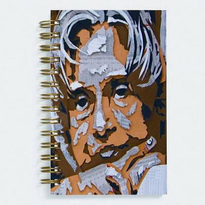 Unique Indian Crafts Dr. Kalam Signature Style A5 Diary No 150 Pages