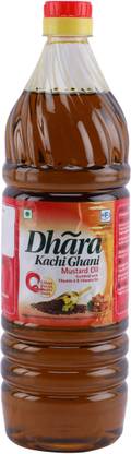 DHARA Kachi Ghani Mustard Oil Plastic Bottle