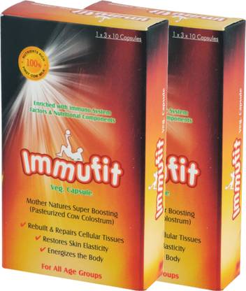 MedEssentia Immufit Caps Pack Of 2 Boxes