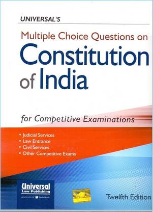 Multiple Choice Questions on Constitution of India for Competitive Examinations