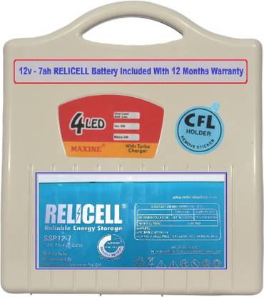 Maxine 500 VA 45w with 12 Months Warranty Square Wave Inverter