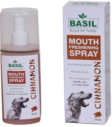 BASIL CINNAMON SPRAY Pet Mouth Freshner