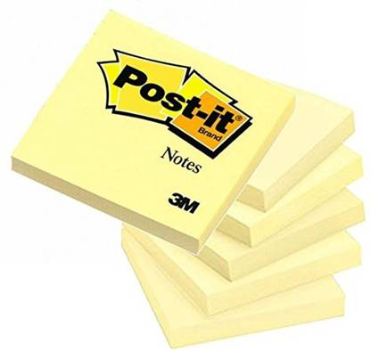 Post-It Sticky 100 Sheets Regular, 6 Colors