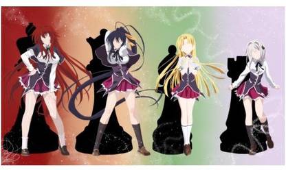 Highschool DxD Paper Print
