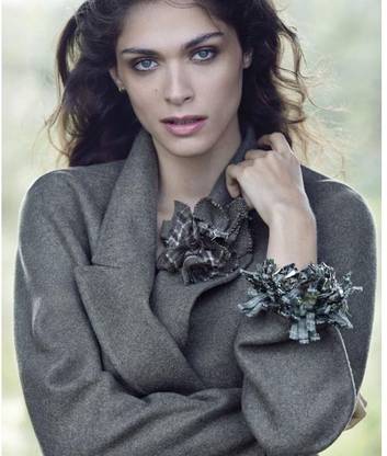 Elisa Sednaoui Paper Print