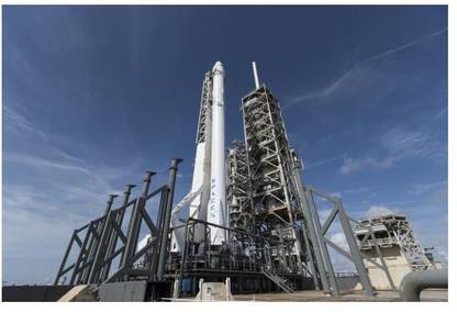 Wingage SpaceX Paper Print