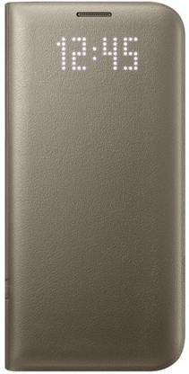 js cool Flip Cover for Samsung Galaxy S7 LED View Cover