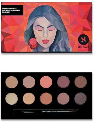 SUGAR BLEND THE RULES EYESHADOW PALETTE – 01 Vogue 12.5 g