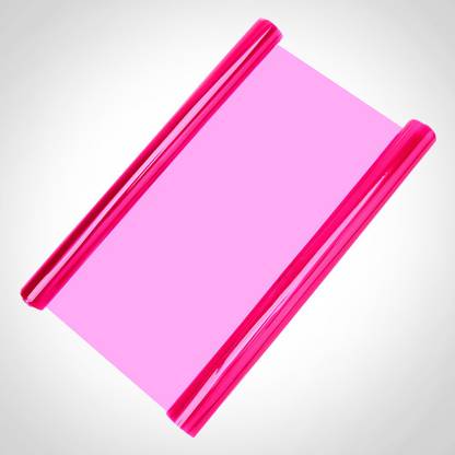 auto5d Headlight Taillight 3 Layered High Gloss Tint Film Neon Pink 50111 Headlight Vinyl Film
