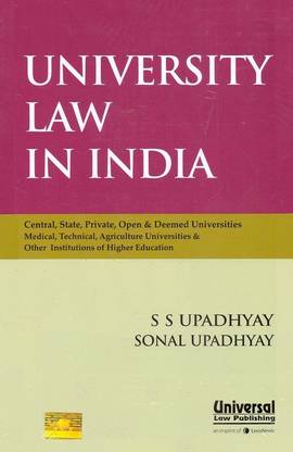 Universal's University Law in India [HB] by S. S. Upadhyay