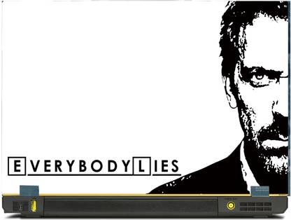 SkinShack New Sparkling Special Everybody lies - Dr House (10.1 inch) Vinyl Laptop Decal 10.1