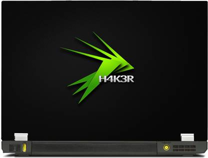 SkinShack New Sparkling Special Hacker H4k3R (14.1 inch) Vinyl Reusable Laptop Skin Compatible for 14.1 inch